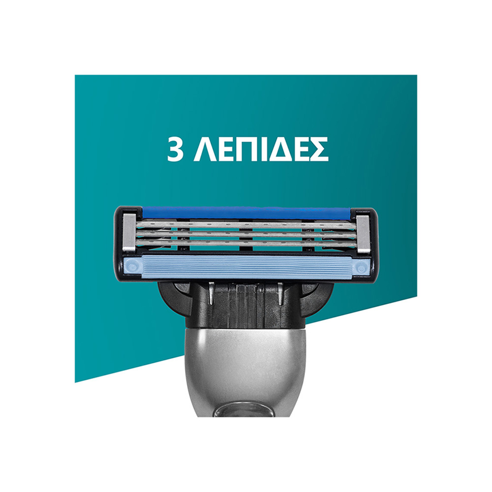 GILLETTE - MACH3 Ανταλλακτικές κεφαλές ξυρίσματος - 5τεμ.